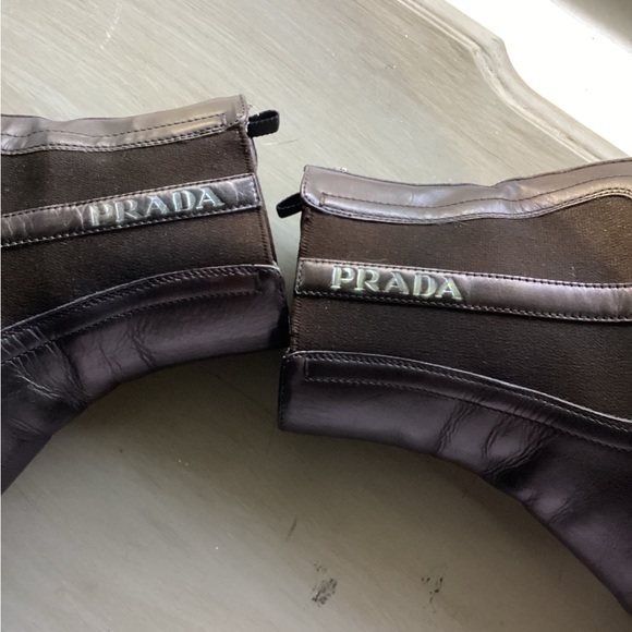 PRADA leather boots - Picture 1 of 13